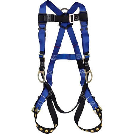 Global Industrial Contractor 3D Harness, Tongue Buckle Legs, Universal 761315